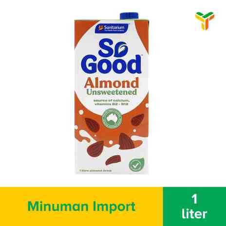 SANITARIUM SO GOOD ALMOND UNSWEETENED1LT