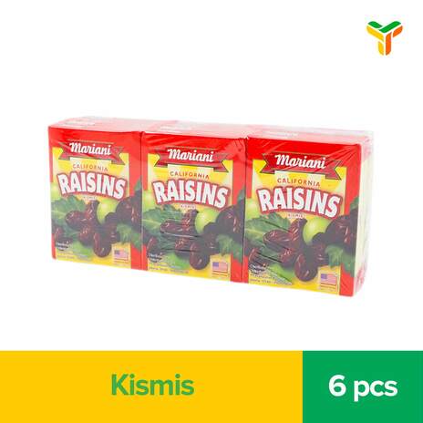 MARIANI RAISINS 6X30G