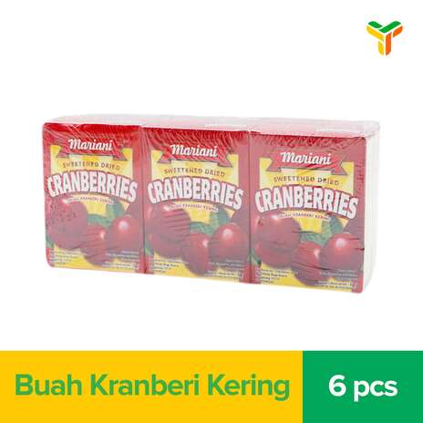 MARIANI CRANBERRIES 6X30GR