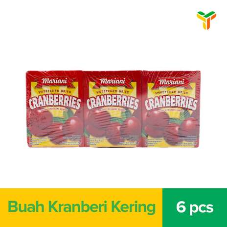 MARIANI CRANBERRIES 6X30GR