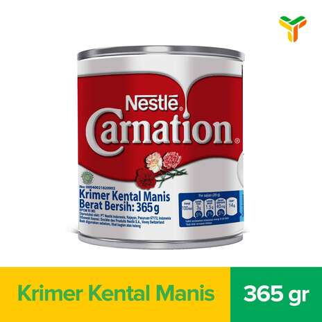 CARNATION KENTAL MANIS 365G