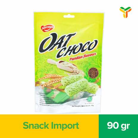 NARAYA OAT CHOCO PANDAN 90G