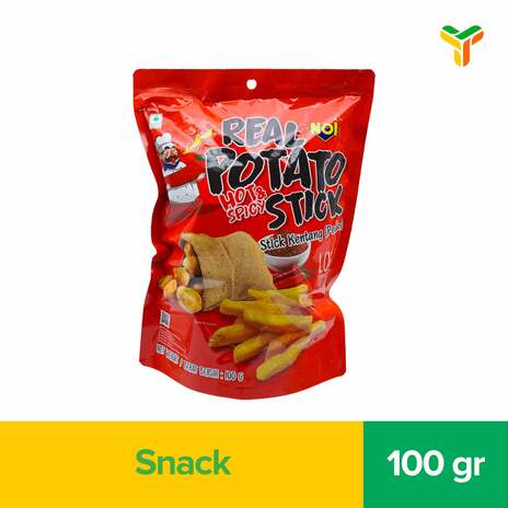 NOI REAL POTATO STICK HOT SPICY 100G