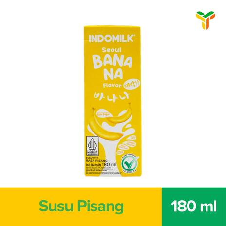 INDOMILK SEOUL BANANA UHT 180ML_1C30P