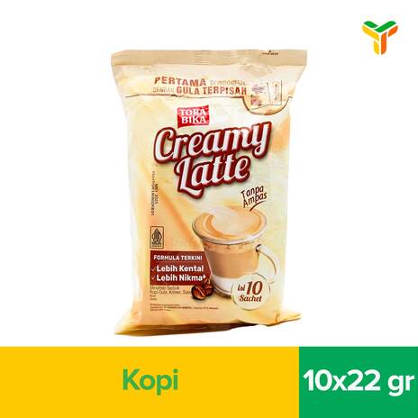 TORABIKA CREAMY LATTE 10X20 GR_1C24P