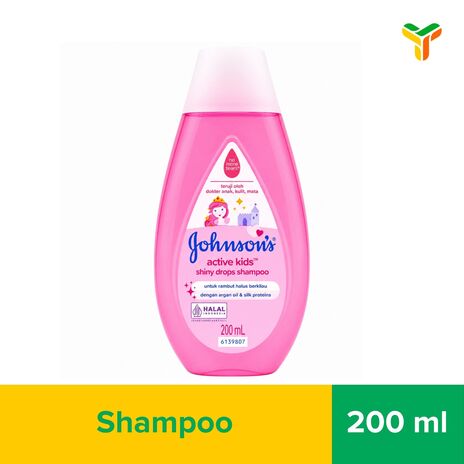 JOHNSON KIDS SHP SHINY DROPS 200ML