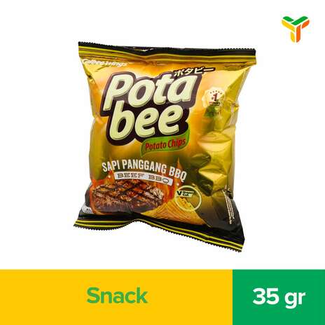POTABEE Keripik Kentang BBQ BEEF 35GR