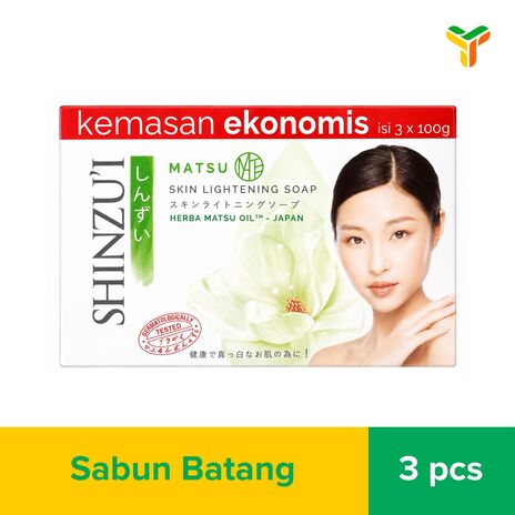 SHINZUI BAR SOAP MATSU 3X110GR