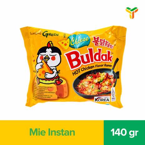 SAMYANG HOT CHICKEN RAMEN CHEESE 140G_1C40P