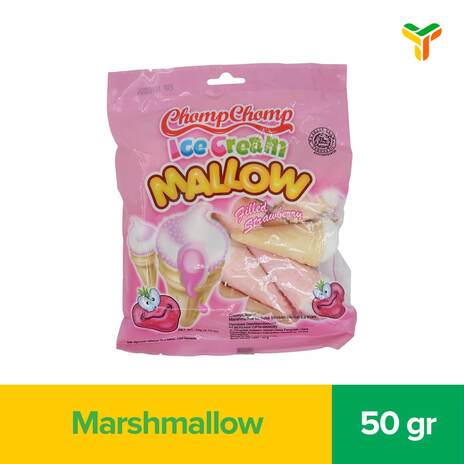 CHOMP CHOMP ICE CREAM MALLOW STRAWBERRY50G