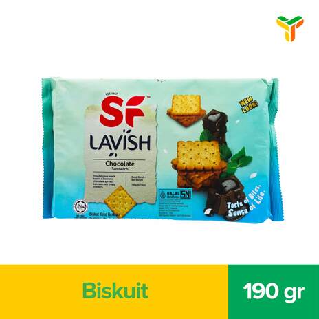 SHOON FATT LAVISH CHOCOLATE SANDWICH 190G