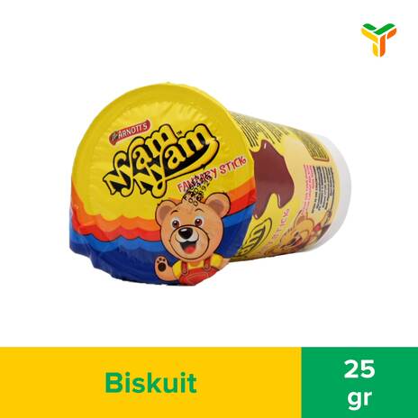 NYAM NYAM FANTASY STICK CHOCO BANANA 25G_1C12B12P