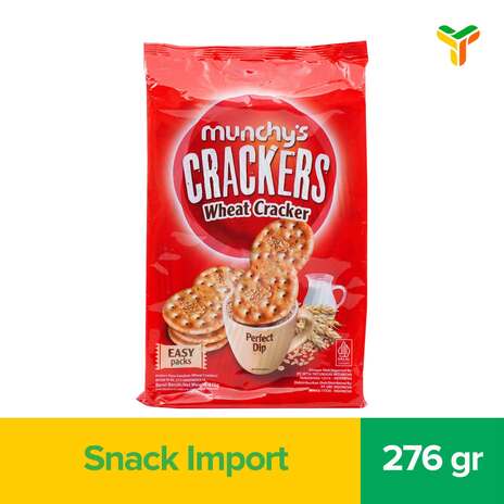 MUNCHYS WHEAT CRACKERS 276G