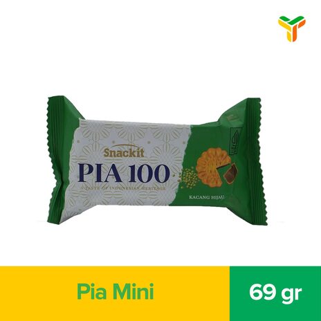 KINO SNACKIT PIA MINI KACANG HIJAU  69G