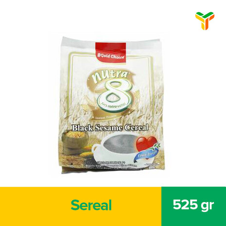 GOLD CHOICE NUTRA 8 BLACK SESAME CERAL525G