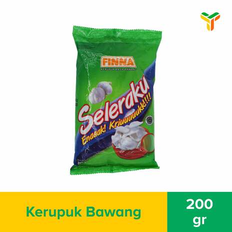 FINNA KERUPUK SELERAKU BAWANG 200G