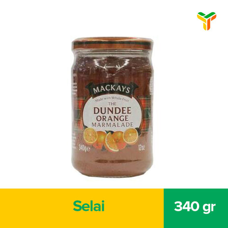 MACKAYS THE DUNDEE ORANGE MARMALADE 340G