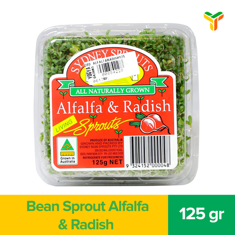 CIBADAK BEAN SPROUT ALFALFA RADISH125GR