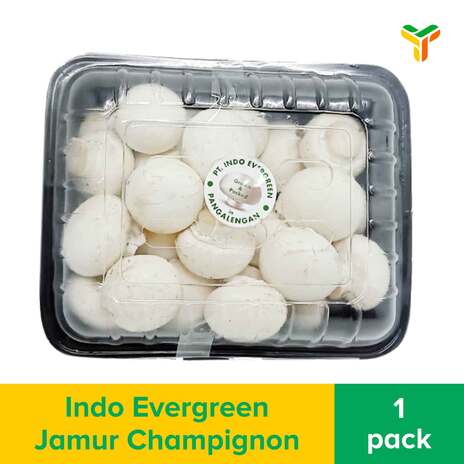 INDO EVERGREEN JAMUR CHAMPIGNON SEGAR 250GR