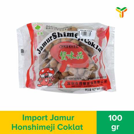 IMPORT JAMUR HONSHIMEJI COKLAT 100GR