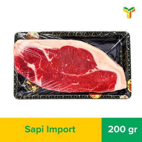 SAPI IMPORT YOUNG STRIPLOIN ANGUS 200GR