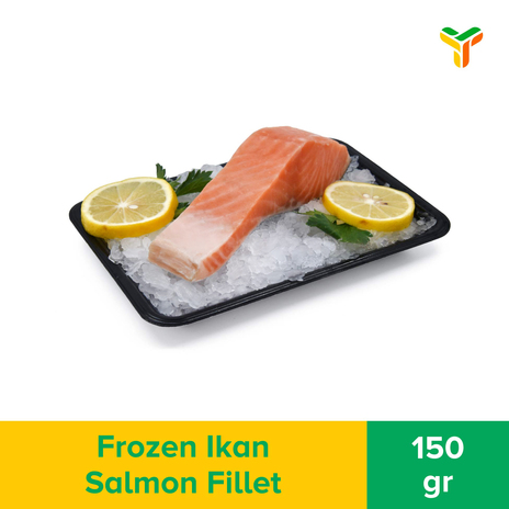 FROZEN IKAN SALMON FILLET PACK 150GR