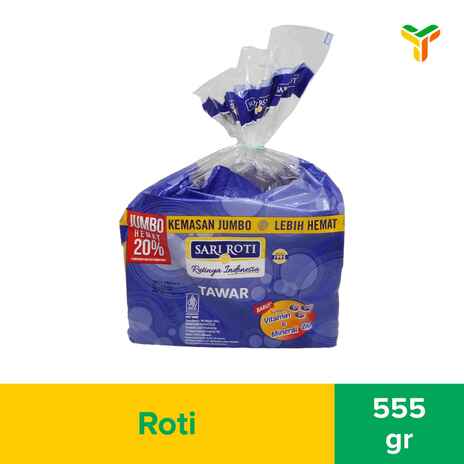 SARI ROTI TAWAR SPECIAL JUMBO 555G