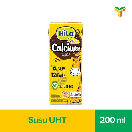 Hilo School Ready To Drink Coklat 200ml ( 1 C = 24pcs )