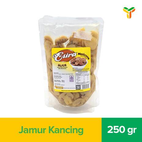 ETIRA JAMUR KANCING SLICED 250GR