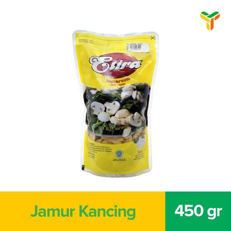 ETIRA JAMUR KANCING SLICED 450GR