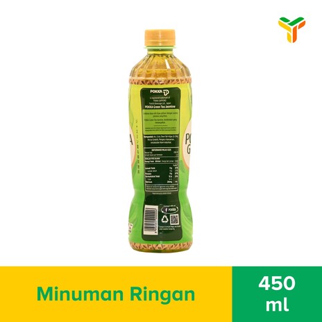 POKKA GREEN TEA JASMINE 450ML
