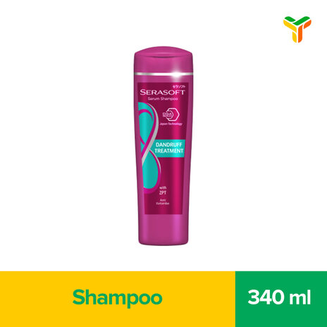 SERASOFT Shampoo Dandruff Treatment Botol 340ML
