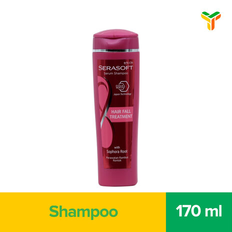 SERASOFT Shampoo Hair Fall Treatment Botol 170ML