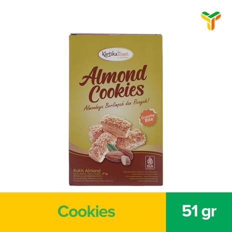 KARTIKA SARI ALMOND COOKIES 51G