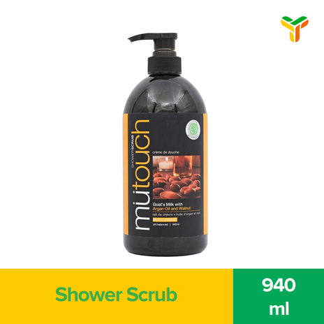 MUTOUCH SHOWER SCRUB ARGANOILNWALNUT P940ML