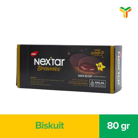 NEXTAR CHOCO BROWNIES 80GR
