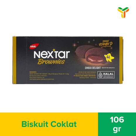 NEXTAR CHOCO BROWNIES 106GR_1C30P