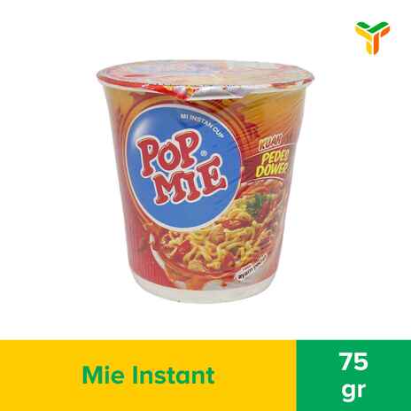 POP MIE PEDAS SQUAD AYAM DOWER 75G_1C12P