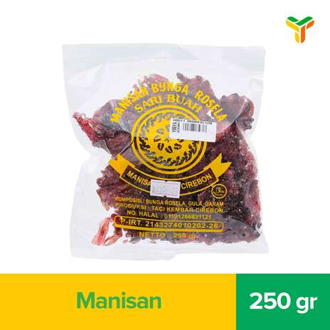 SARI BUAH MANISAN BUNGA ROSELLA 250 GR