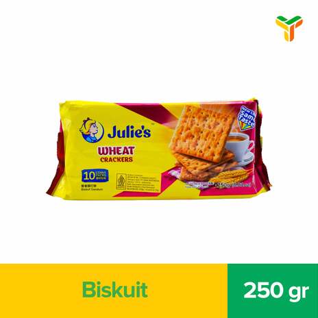 JULIES CRACKERS WHEAT 250G