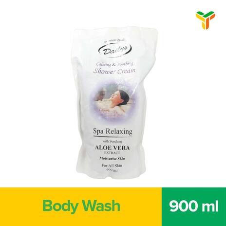 DAILYS SC SPA RELAX ALOE VERA REFILL900ML