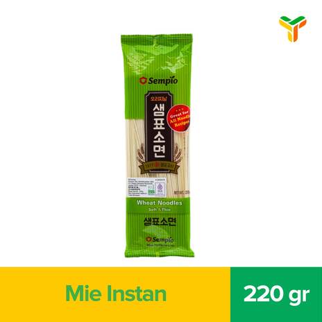 SEMPIO WHEAT NOODLES SOFT N THIN 220G