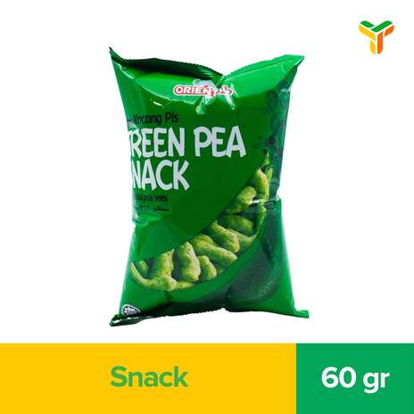 ORIENTAL GREEN PEA SNACK 60G_1C60P