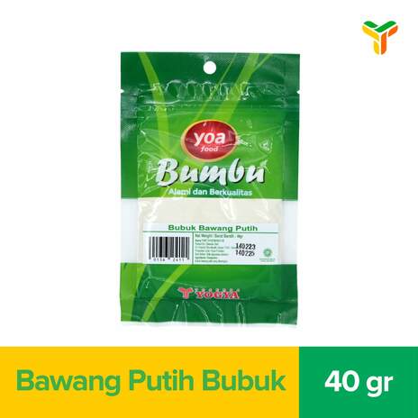 YOA BAWANG PUTIH BUBUK 40GR_1C90P