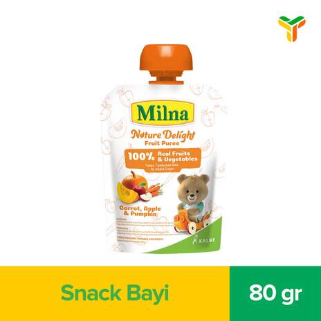 MILNA NATDELIGHT CARROT APPLE PUMPKIN80