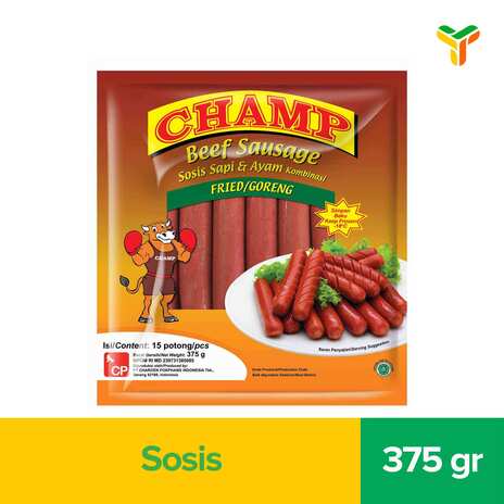 CHAMP SOSIS SAPI 375 GR 15'S (C24)