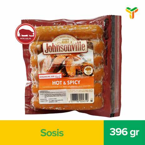 JOHNSONVILLE HOT LINKS 396GR (C12)