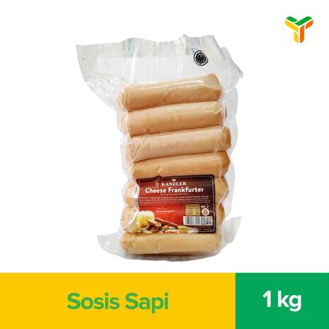 KANZLER CHEESE FRANKFURTER 1KG C15
