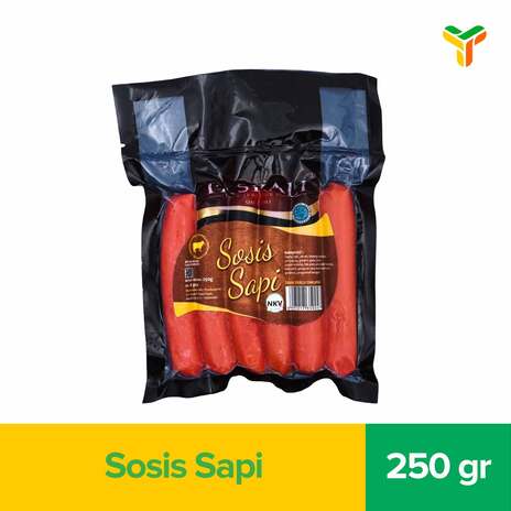 PASKALI SOSIS SAPI 250GR 6S (C15)