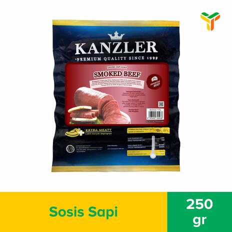 KANZLER SMOKED BEEF 250GR C20